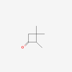 molecular formula C7H12O B12083078 2,3,3-Trimethylcyclobutanone 