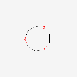molecular formula C6H12O3 B1208323 1,4,7-Trioxonane CAS No. 27725-91-3