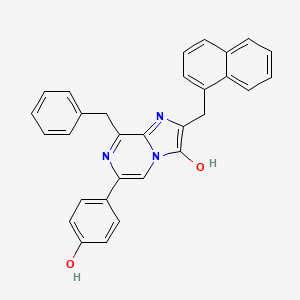 molecular formula C30H23N3O2 B12083252 Coelenterazine N 