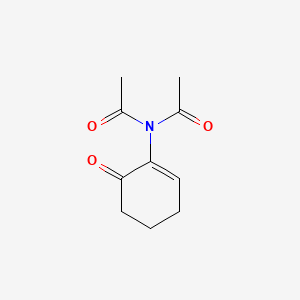 molecular formula C10H13NO3 B1208327 Diacetylaminocyclohexenone CAS No. 17578-85-7