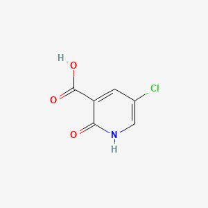 molecular formula C6H4ClNO3 B1208343 5-Chloro-2-hydroxynicotinic acid CAS No. 38076-80-1