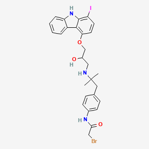 molecular formula C27H29BrIN3O3 B1208356 Ipbabc CAS No. 97458-57-6