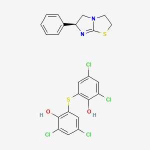 Bithionol mixture with Levamisole