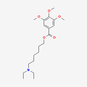 6-(N,N-Diethylamino)hexyl 3,4,5-trimethoxybenzoate