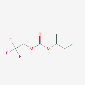 molecular formula C7H11F3O3 B12083789 sec-Butyl 2,2,2-trifluoroethyl carbonate 