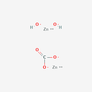molecular formula CH2O5Zn2 B12083827 Carbonic acid, zinc salt, basic CAS No. 51839-25-9