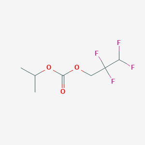 molecular formula C7H10F4O3 B12083836 Isopropyl 2,2,3,3-tetrafluoropropyl carbonate 