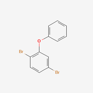 molecular formula C12H8Br2O B12083938 Benzene, 1,4-dibromo-2-phenoxy- CAS No. 337513-66-3