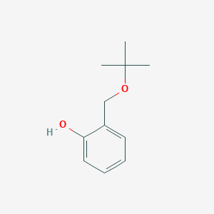 molecular formula C11H16O2 B12083976 2-[(tert-Butoxy)methyl]phenol 