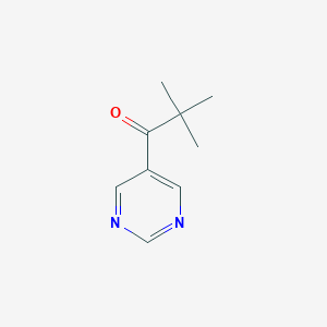 2,2-Dimethyl-1-(pyrimidin-5-yl)propan-1-one