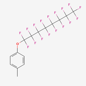 molecular formula C15H7F17O B12084063 4-(Perfluorooctyl)toluene CAS No. 231291-23-9