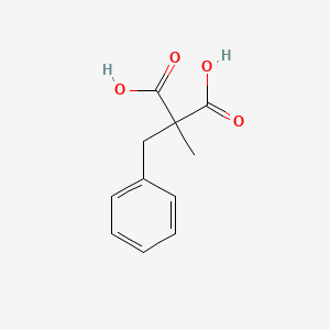 molecular formula C11H12O4 B12084081 2-Benzyl-2-methylpropanedioic acid 