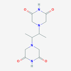 molecular formula C12H18N4O4 B1208411 ICRF-196 CAS No. 21416-68-2
