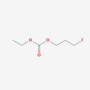 molecular formula C6H11FO3 B12084112 Ethyl 3-fluoropropyl carbonate 