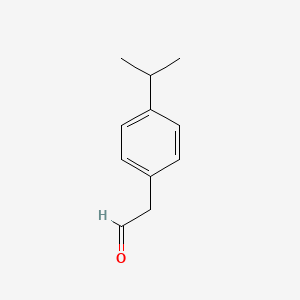 molecular formula C11H14O B1208413 4-Isopropylphenylacetaldehyde CAS No. 4395-92-0