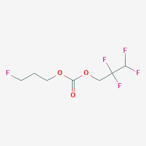 molecular formula C7H9F5O3 B12084149 3-Fluoropropyl 2,2,3,3-tetrafluoropropyl carbonate 