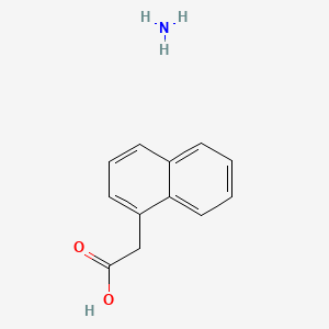 molecular formula C12H13NO2 B1208417 Ammonium 1-naphthaleneacetate CAS No. 25545-89-5