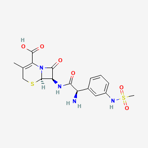 molecular formula C17H20N4O6S2 B1208424 Cefsumide CAS No. 54818-11-0