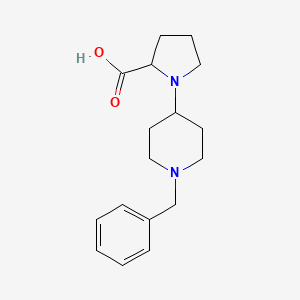 molecular formula C17H24N2O2 B12084313 (1-Benzylpiperidin-4-yl)-l-proline 