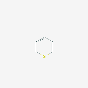 molecular formula C5H6S B1208435 2H-thiopyran CAS No. 289-72-5