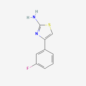 4-(3-Fluorophenyl)-1,3-thiazol-2-amine