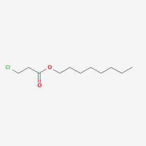 molecular formula C11H21ClO2 B12084469 Octyl 3-chloropropanoate CAS No. 63505-50-0