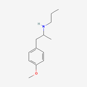 molecular formula C13H21NO B12084484 [1-(4-Methoxyphenyl)propan-2-yl](propyl)amine CAS No. 93309-51-4