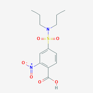 4-(Dipropylsulfamoyl)-2-nitrobenzoic acid