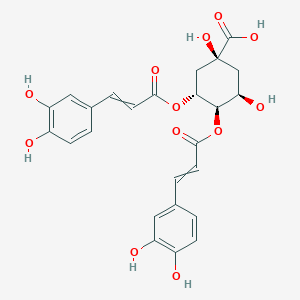 molecular formula C25H24O12 B1208458 Isochlorogenic acid b 