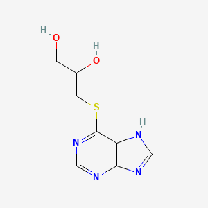 molecular formula C8H10N4O2S B12084599 Tin arsenide CAS No. 91086-60-1