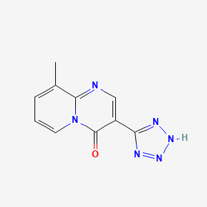 molecular formula C10H8N6O B1208471 Pemirolast CAS No. 69372-19-6