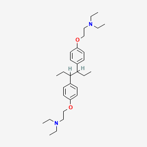 molecular formula C30H48N2O2 B1208472 Coralgil CAS No. 2691-45-4