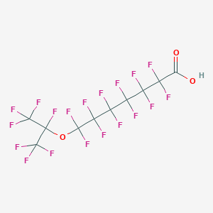 molecular formula C10HF19O3 B12084732 Perfluoro-7-isopropoxyheptanoic acid CAS No. 32347-41-4