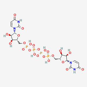 molecular formula C18H26N4O23P4 B1208481 Diquafosol CAS No. 59985-21-6
