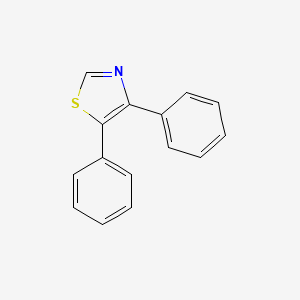 molecular formula C15H11NS B12084845 4,5-Diphenyl-1,3-thiazole CAS No. 1826-15-9