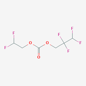 molecular formula C6H6F6O3 B12084869 2,2-Difluoroethyl 2,2,3,3-tetrafluoropropyl carbonate 