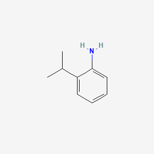 molecular formula C9H13N B1208494 2-Isopropylaniline CAS No. 643-28-7