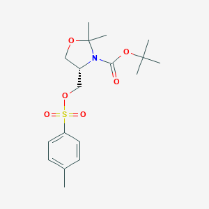 ((S)-3-(Tert-butoxycarbonyl)-2,2-dimethyloxazolidin-4-YL)methyl 4-methylbenzenesulfonate