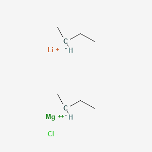 molecular formula C8H18ClLiMg B12085099 lithium;magnesium;butane;chloride 