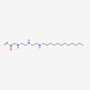 molecular formula C18H39N3O2 B1208513 Dodicin CAS No. 6843-97-6