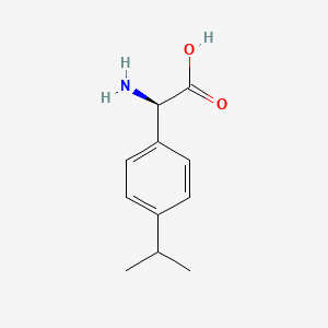 molecular formula C11H15NO2 B12085223 (2R)-2-Amino-2-[4-(methylethyl)phenyl]acetic acid CAS No. 348081-47-0