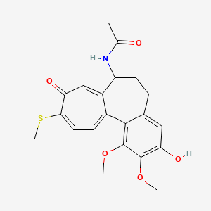 molecular formula C21H23NO5S B1208525 3-Demethyl Thiocolchicine-d3 