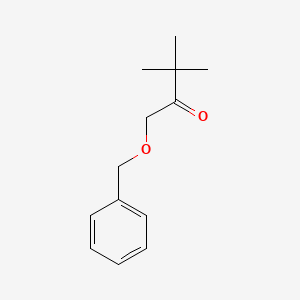 molecular formula C13H18O2 B12085339 1-Benzyloxy-3,3-dimethyl-butan-2-one 