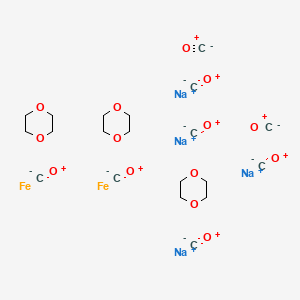 molecular formula C20H24Fe2Na4O14+4 B12085358 Collman'S reagent 
