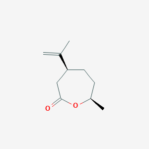 (4S,7R)-4-isopropenyl-7-methyloxepan-2-one