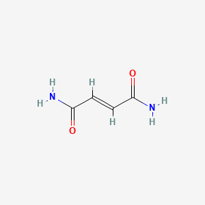 molecular formula C4H6N2O2 B1208544 富马酰胺 CAS No. 627-64-5