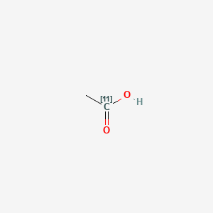 Acetic acid C-11