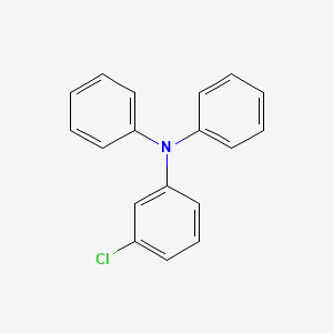 molecular formula C18H14ClN B12085502 3-chloro-N,N-diphenylaniline CAS No. 106336-13-4