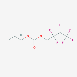 molecular formula C9H12F6O3 B12085523 sec-Butyl 2,2,3,4,4,4-hexafluorobutyl carbonate 
