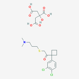 molecular formula C23H31Cl2NO8S B12085539 SPD-473 citrate 